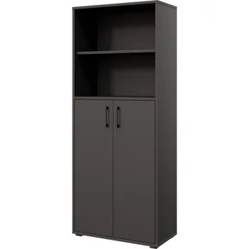 regál Regál vysoký NEJBY GIANNI PREMIUM antracit