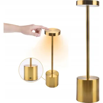 Lampička Stolní lampa Bedee LED stolní lampa zlatá 3 W