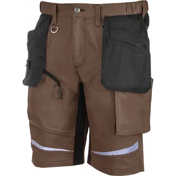Pracovní oblečení Kraťasy hnědo-černé, velikost L, CE