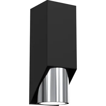 Nástěnné svítidlo Nástěnné svítidlo Luminex černé, stříbrné GU10 8 W