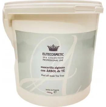 Pleťová maska Alginátová maska Tea Tree proti akné Elitecosmetic 1000g FM34