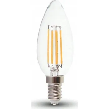 Žárovka LED žárovka Svíčka Dekorativní E14 6W 4000K 600lm