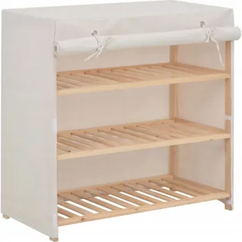 Botník Botník Greatstore 79 x 80 x 40 cm bílá