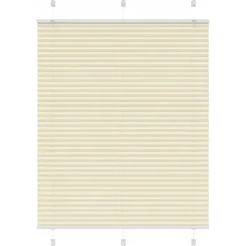 Roleta VidaXL Roleta plisé krémová 110x100 cm Šířka látky 109,4 cm
