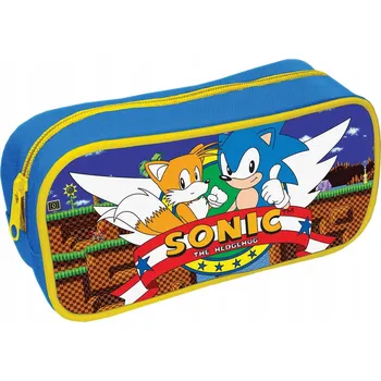 Penál Penál na školní potřeby Sonic The Hedgehog Green Hill Zone Pouzdro