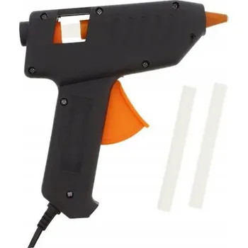 Průmyslové lepidlo PISTOLE PRO KREATIVNÍ PRÁCE NA HORKÉ LEPIDLO + 2 ks NÁPLŇ TYČINKA LEPIDLO