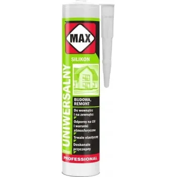 stavební silikon MAX Silikon univerzální bílý 280ml