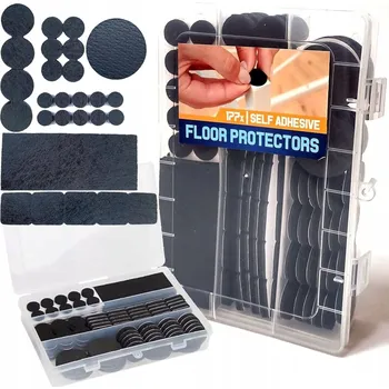 Podložka pod nábytek FILCOVÉ PODLOŽKY POD NÁBYTEK ŽIDLE VELKÁ SADA 177 KUSŮ RŮZNÉ PODLOŽKY PLST