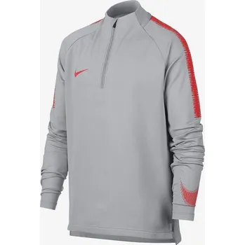 Pánská mikina Mikina Nike Dry Squad Dril Top 18 Junior 916125-060 XS (122-128 cm)