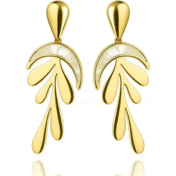 Módní doplněk Carla Dámské náušnice Tranxide zlatá Univerzální