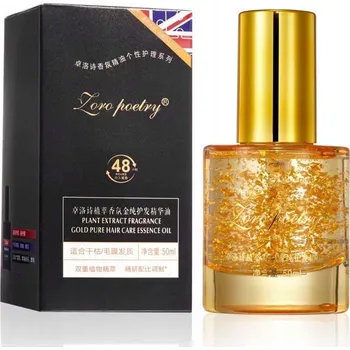 Vlasová regenerace Sérum s oleji a 24karátovým zlatem pro intenzivní regeneraci vlasů Zoro Poetry
