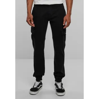 Pánská móda Urban Classics Pánské kalhoty joggers Macop černá 38