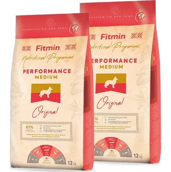 Fitmin Nutritional Programme Medium Performance Poultry/Fish, 2x 12 kg