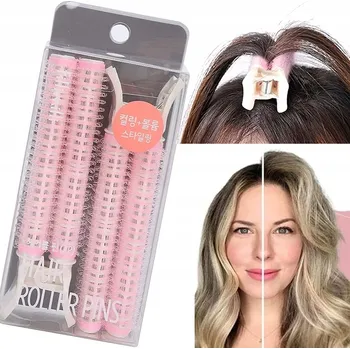 NATÁČKA KLIP KLIPSY SPONKA PRO ZVEDNUTÍ VLASŮ U KOŘÍNKŮ NA SUCHÝ ZIP NATÁČKY OBJEM