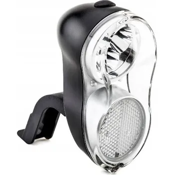 Cyklosvítilna Přední světlo na kolo s dynamem v náboji, LED + držák