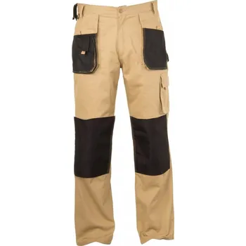 Pracovní obuv LAHTI PRO Pracovní kalhoty béžové 100% bavlna vel. M