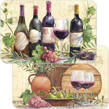 prostírání Obdélníková podložka plast 28,5 x 43 cm