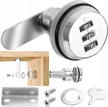 Poštovní schránka KÓDOVÝ ZÁMEK NA SKŘÍŇKU ZÁSUVKY POŠTOVNÍ SCHRÁNKY NA DOPISY NÁBYTKOVÝ 5-12mm