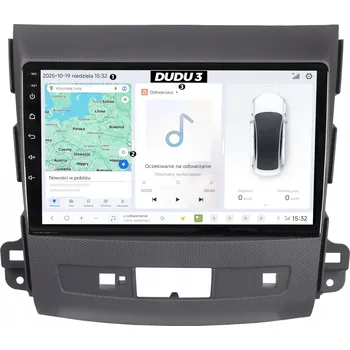 Autorádio DUDUAUTO AUTORÁDIO S NAVIGACÍ PEUGEOT 4007 2006-2012 ANDROID QLED 4/64GB