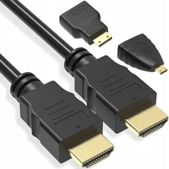 Video kabel Kabel Retoo UHD 4K HDMI – HDMI 1,5 m