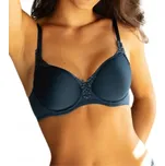 Vyztužená hladká podprsenka spacer, pohodlná, basic námořnická modrá Viania Carola 75C