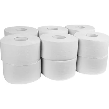 Toaletní papír Suchý toaletní papír bez vůně Bunny Soft 12 ks