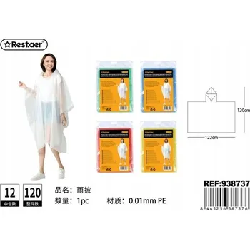 Pláštěnka Jednorázová PE pláštěnka pro dospělé