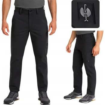 Pracovní obuv Pracovní kalhoty Engelbert Strauss černé bavlněné velikost 46