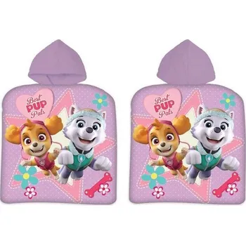 Tlapková patrola SKYE pončo ručník 55X110