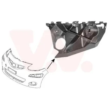 Nárazník Držák, nárazník VAN WEZEL 5403567