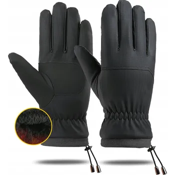 Cyklistické rukavice Dotykové cyklistické rukavice XL pro běhání, na kolo, zimní, voděodolné