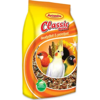 Pro ptáka Krmivo Avicentra Classic malý papoušek 1kg-KS
