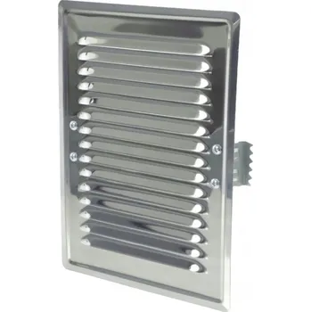 Větrací mřížka Ventilační mřížka Ventilační Mimet stříbrná