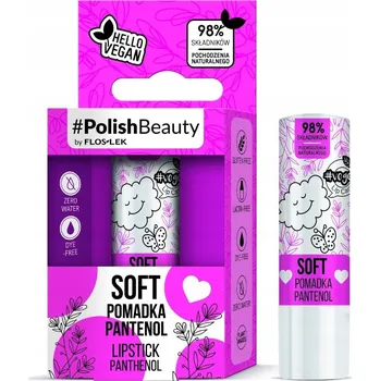 Péče o rty Floslek Vege Lip Care Soft veganský balzám na rty s panthenolem 4,1 g