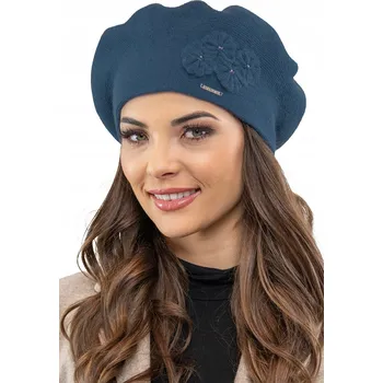 Čepice BARET modrá Vivisence 7006 univerzální Pokrývka hlavy čepice