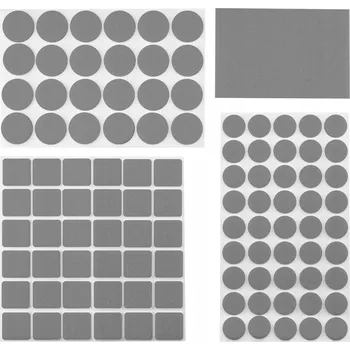 Podložka pod nábytek Samolepicí filcové podložky, šedé, 106 ks – pod nábytek, židle, květináče