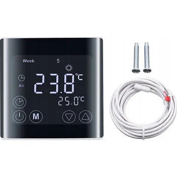 Termostat TERMOSTAT Termoregulátor podlahové krytiny WIFI TUYA 16A