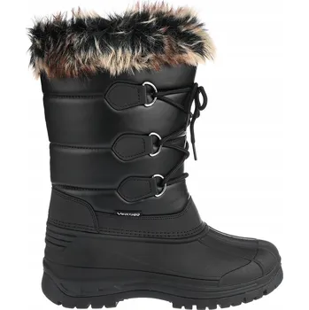 Dámská zimní obuv Dámské sněhule AULP NOUGAT zateplené nepromokavé zimní Černé 37