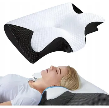 Polštář Ortopedický Polštář na Spaní Ergonomický Pod Hlavu Krk Paměťová Pěna