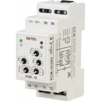 Relé ČASOVÉ RELÉ 24V AC/DC PCM-10/24V exta ZAMEL