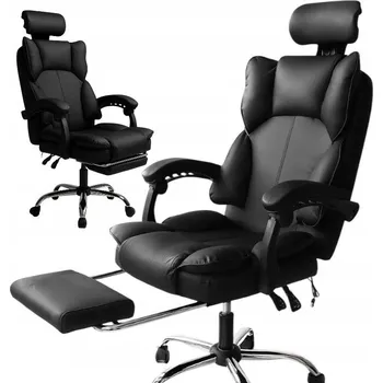 Otočná kancelářská židle Ecarla černá