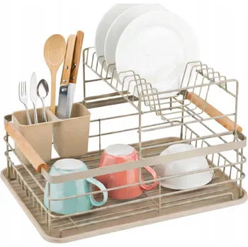 Odkapávač na nádobí DVOUÚROVŇOVÝ OD KAPÁVAČ NA NÁDOBÍ S ODKAPÁVACÍ MISKOU 4027