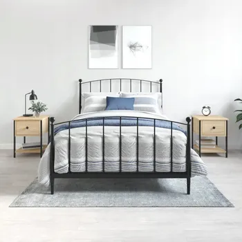 Noční stolek VidaXL Noční stolky, 2 ks, dub sonoma, 34x35,5x45 cm