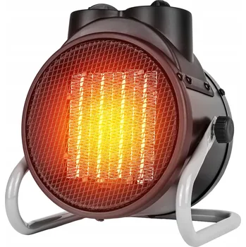 Přímotop ELEKTRICKÉ KERAMICKÉ TOPENÍ OHŘÍVAČ FARELKA 2kW TERMOSTAT ZÁSUVKA