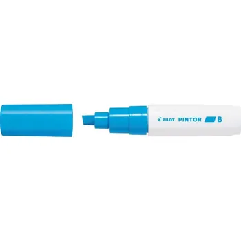 PILOT POPISOVAČ PINTOR B 8.0 MM SVĚTLE MODRÝ NA KERAMIKU, SKLO A TEXTIL