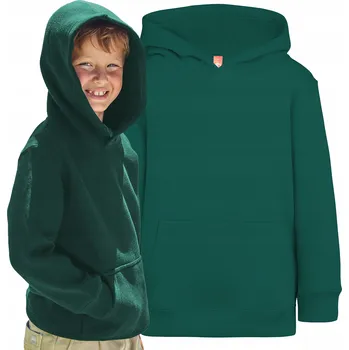 Chlapecká mikina TH Clothes dětská mikina bavlna zelená, velikost 104