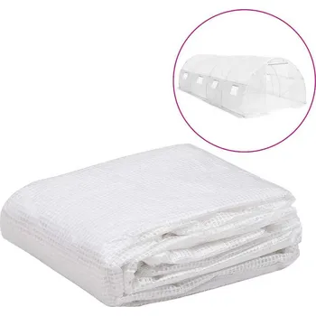 Skleník vidaXL Náhradní plachta na skleník (18 m²) 3 x 6 x 2 m průhledná [316437] Barva: transparentní