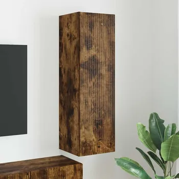 Obývací stěna vidaXL TV wall cabinet Kouřový dub 30 x 31 x 100 cm kompozitní dřevo [892319]