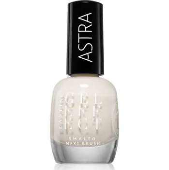 Lak na nehty Astra Make-up Lasting Gel Effect dlouhotrvající lak na nehty odstín 61 Vanilla Delight 12 ml