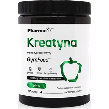 Kreatin Kreatin monohydrát 500g s příchutí jablka GymFood Pharmovit